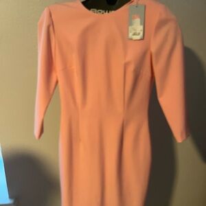 Antonio Melani NWT dress in blush pinkk. Beautiful fittted dress!